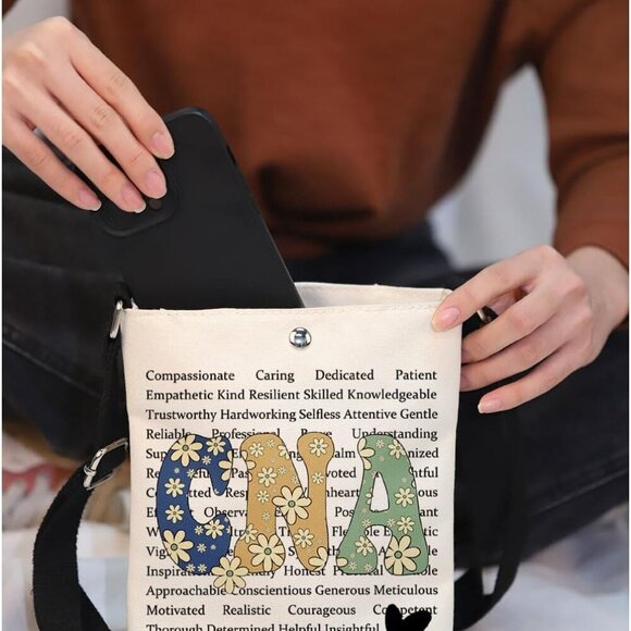 High-Quality Nursing Assistant Crossbody Bag - Effortless Style & Organization - Picture 6 of 6